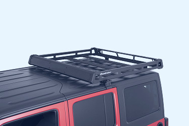 Quadratec Aluminum Roof Rack for 07-18 Jeep Wrangler JK Unlimited 4-Door |  Quadratec